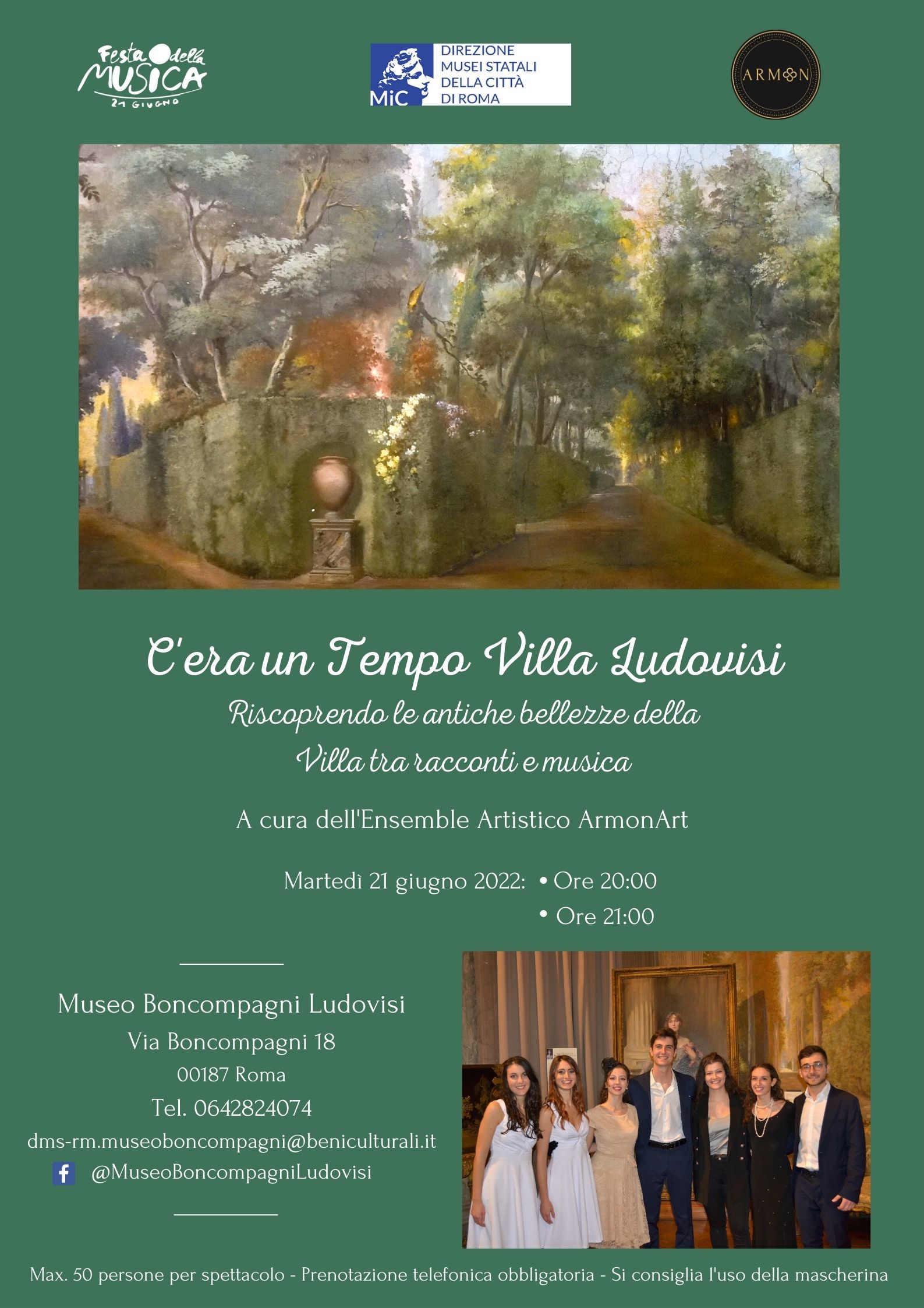 C’era un Tempo Villa Ludovisi